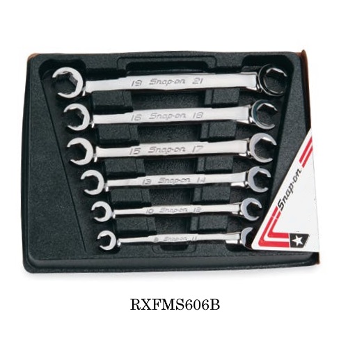 Snapon Hand Tools Double End Flare Nut Wrench Set, MM